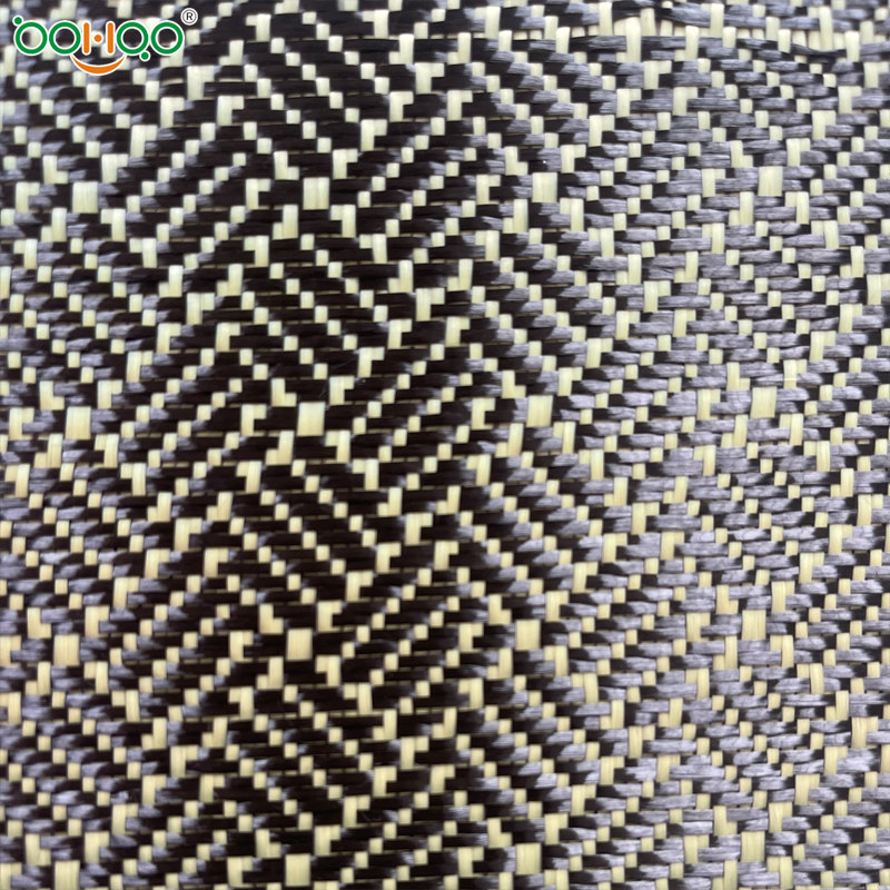 新型復(fù)合纖維布 碳纖維芳綸混編布 高性能玻纖/碳纖/芳綸纖維復(fù)合編織布 顏色紋路花式可定制 體育用品/汽車用復(fù)合材料纖維布 -7