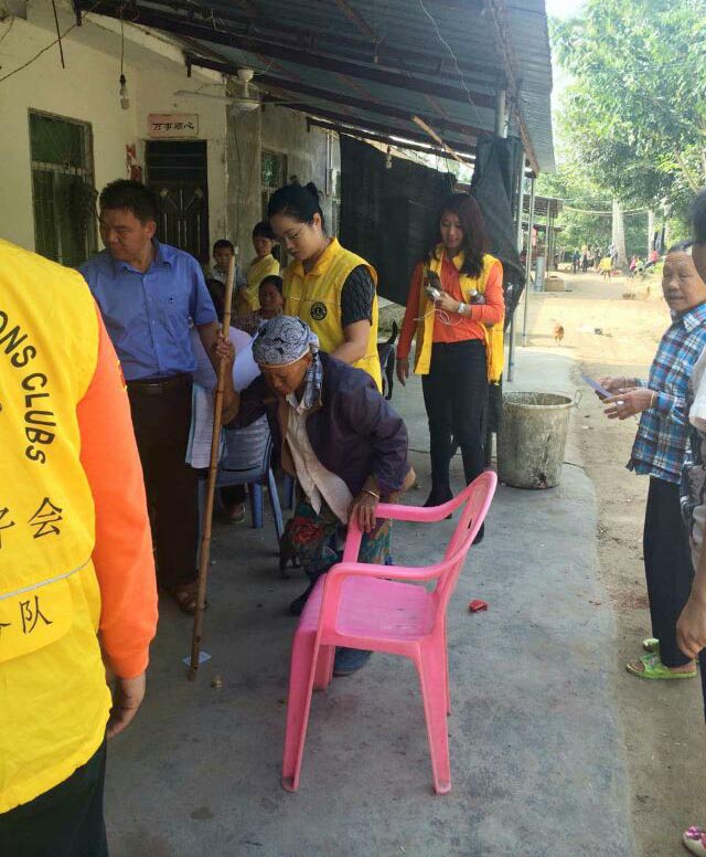 廣州博皓復合材料有限公司參加廣東獅子會星海服務隊三亞免費白內(nèi)障手術行動