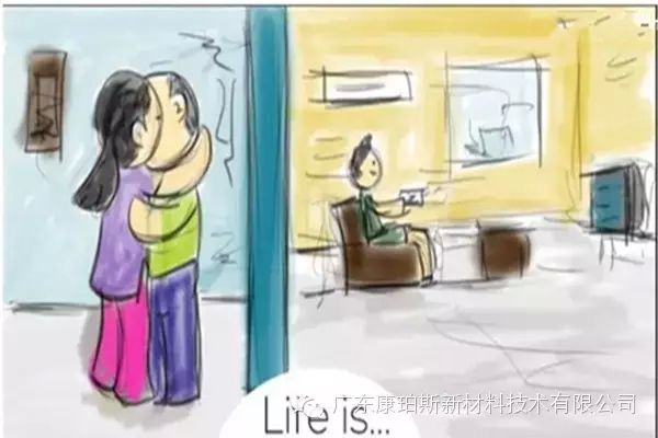 人生就是。。。 就算孩子在家，還是忍不住與40歲的另一半偷偷親一口